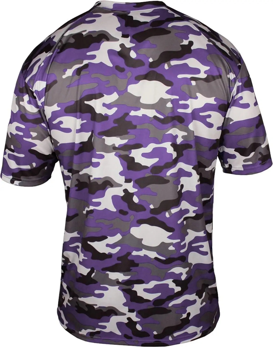 Badger Sport 4181 Camo Tee - Purple