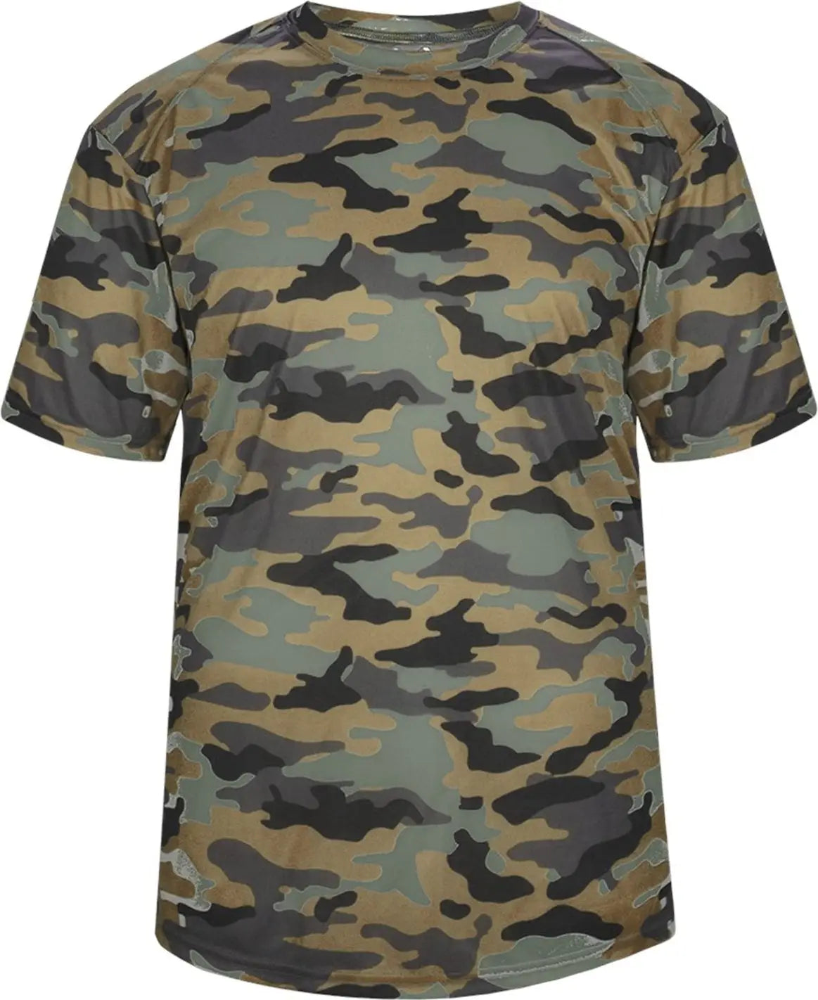 Badger Sport 4181 Camo Tee - Sand
