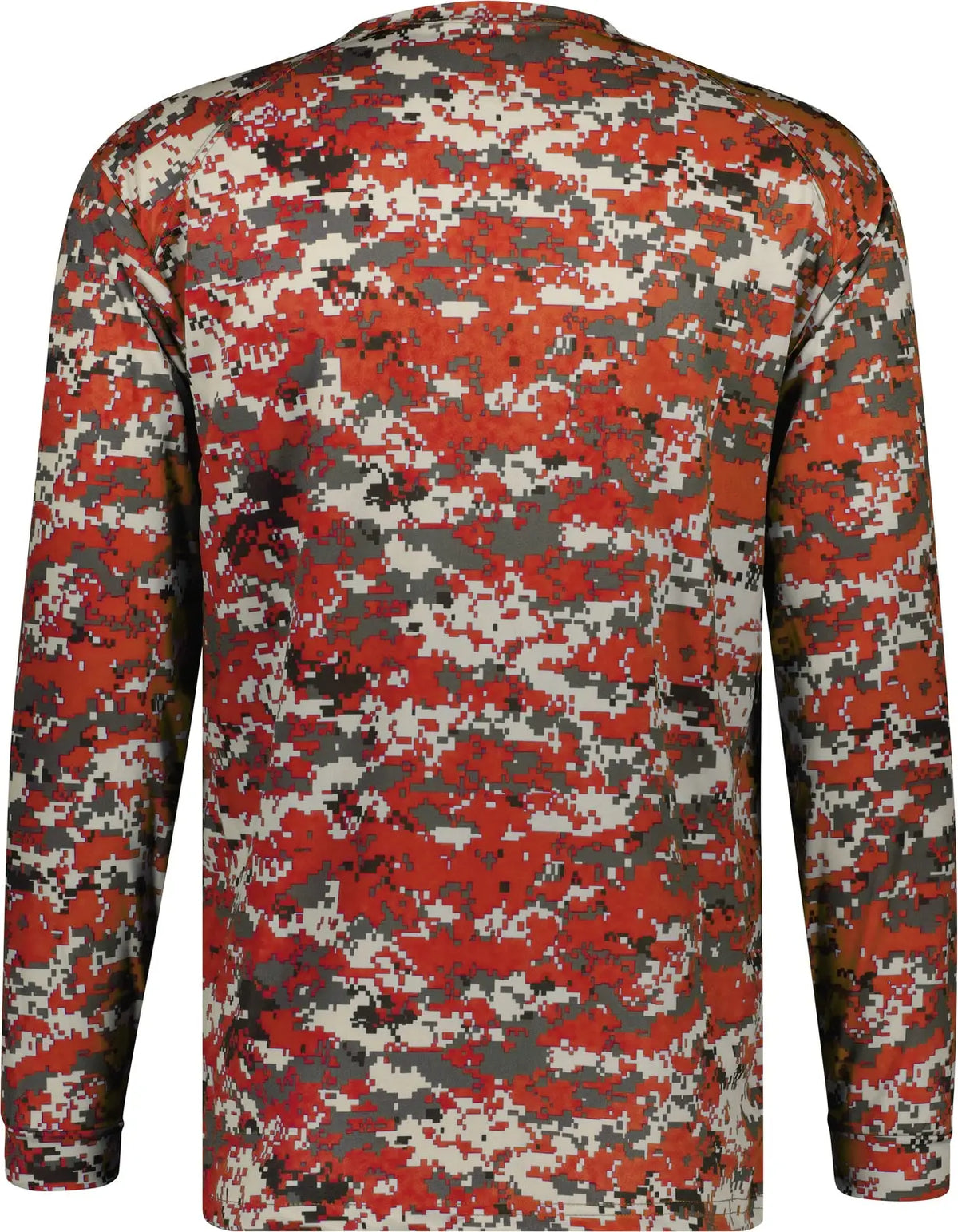 Badger Sport 4184 Digital L/s Tee - Burnt Orange