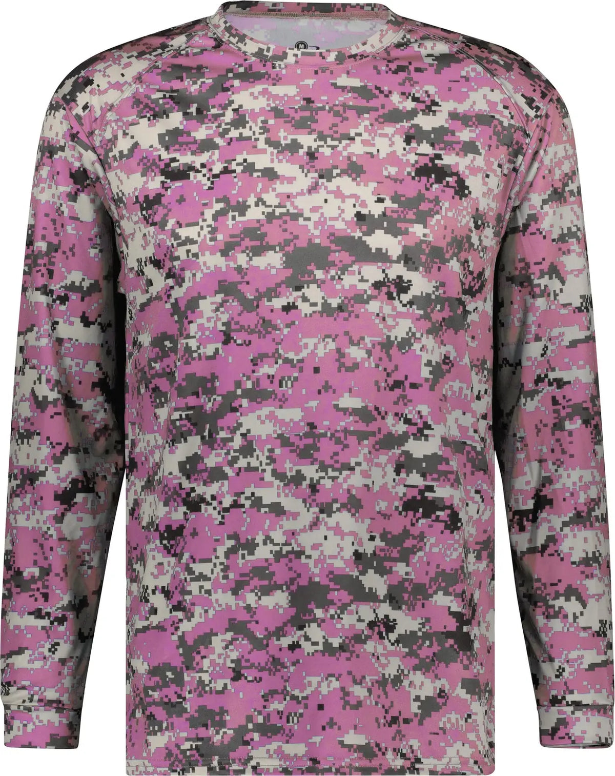 Badger Sport 4184 Digital L/s Tee - Pink