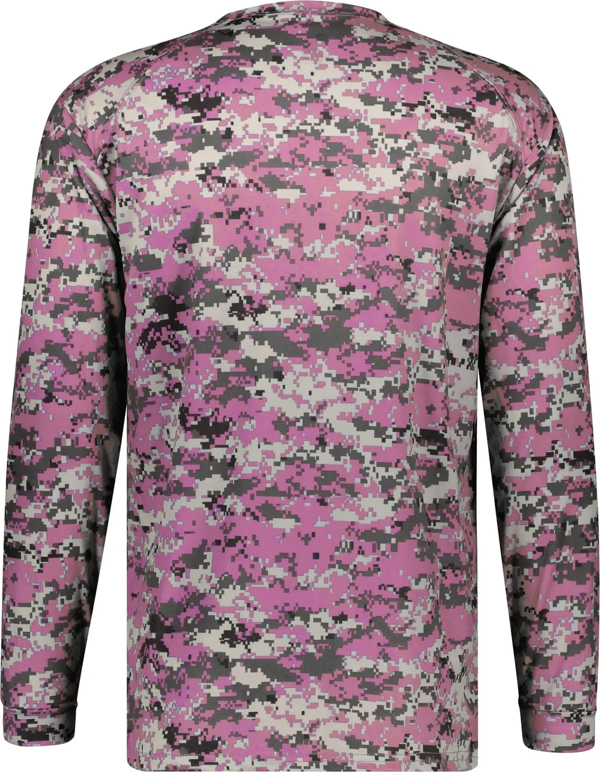 Badger Sport 4184 Digital L/s Tee - Pink