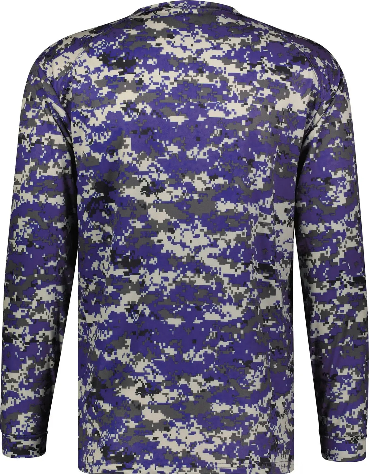 Badger Sport 4184 Digital L/s Tee - Purple