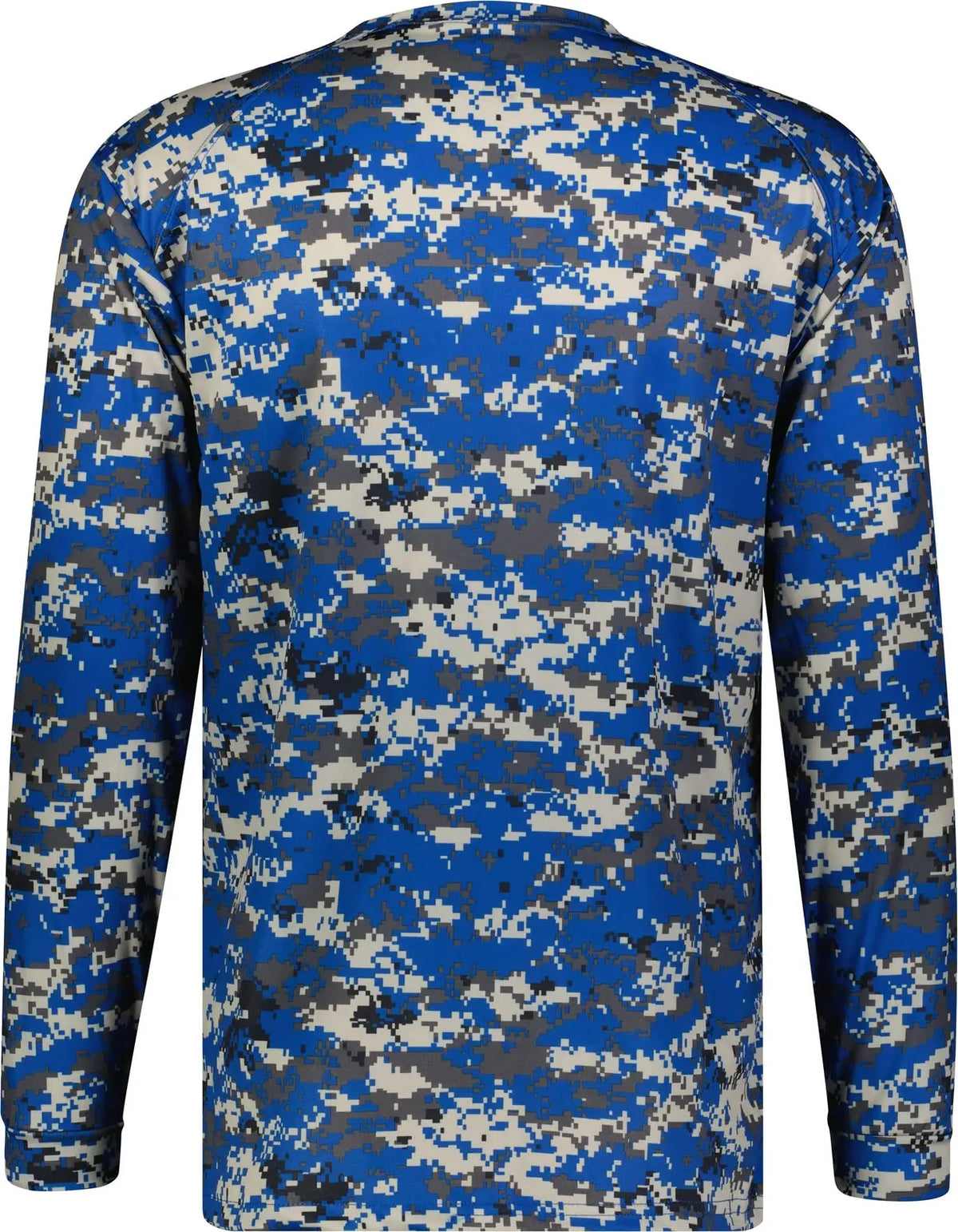 Badger Sport 4184 Digital L/s Tee - Royal