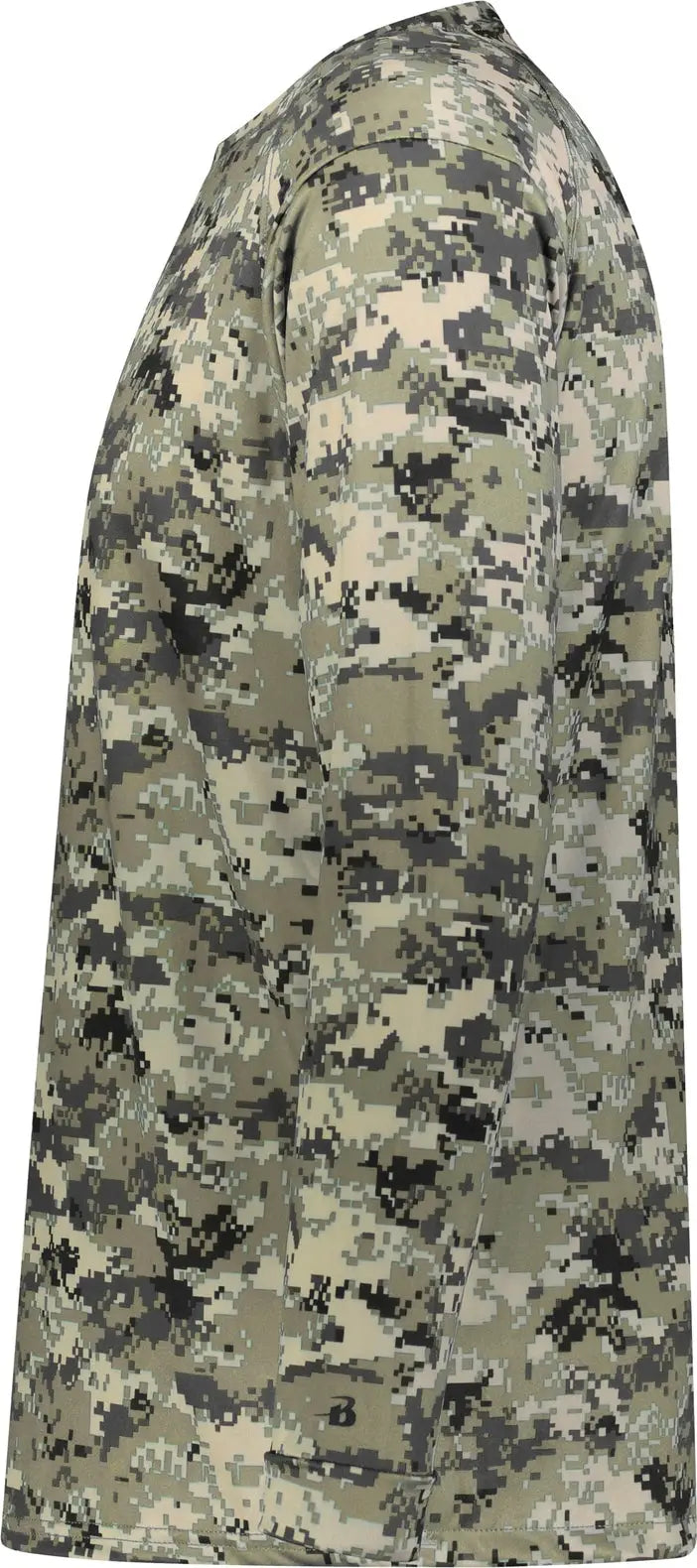 Badger Sport 4184 Digital L/s Tee - Sand