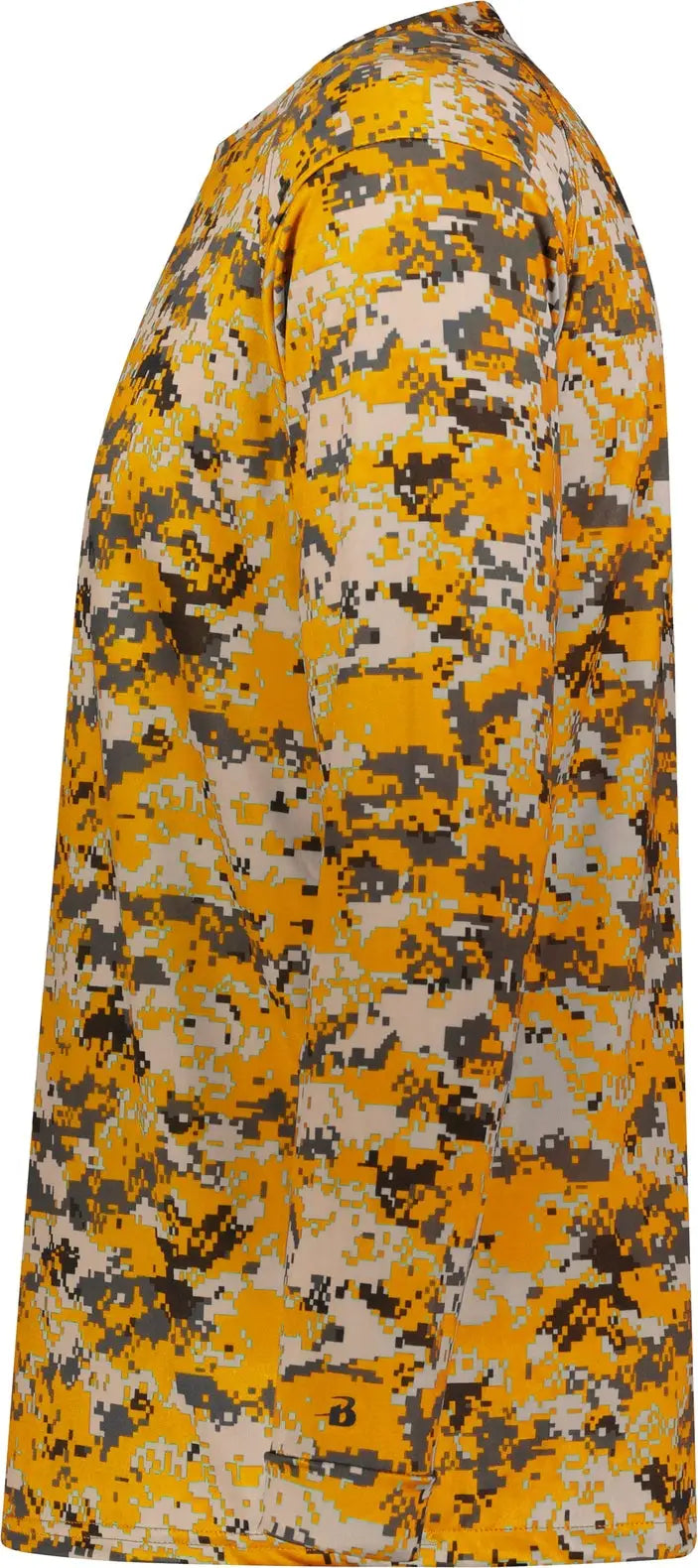 Badger Sport 418400 Digital L/s Tee - Gold