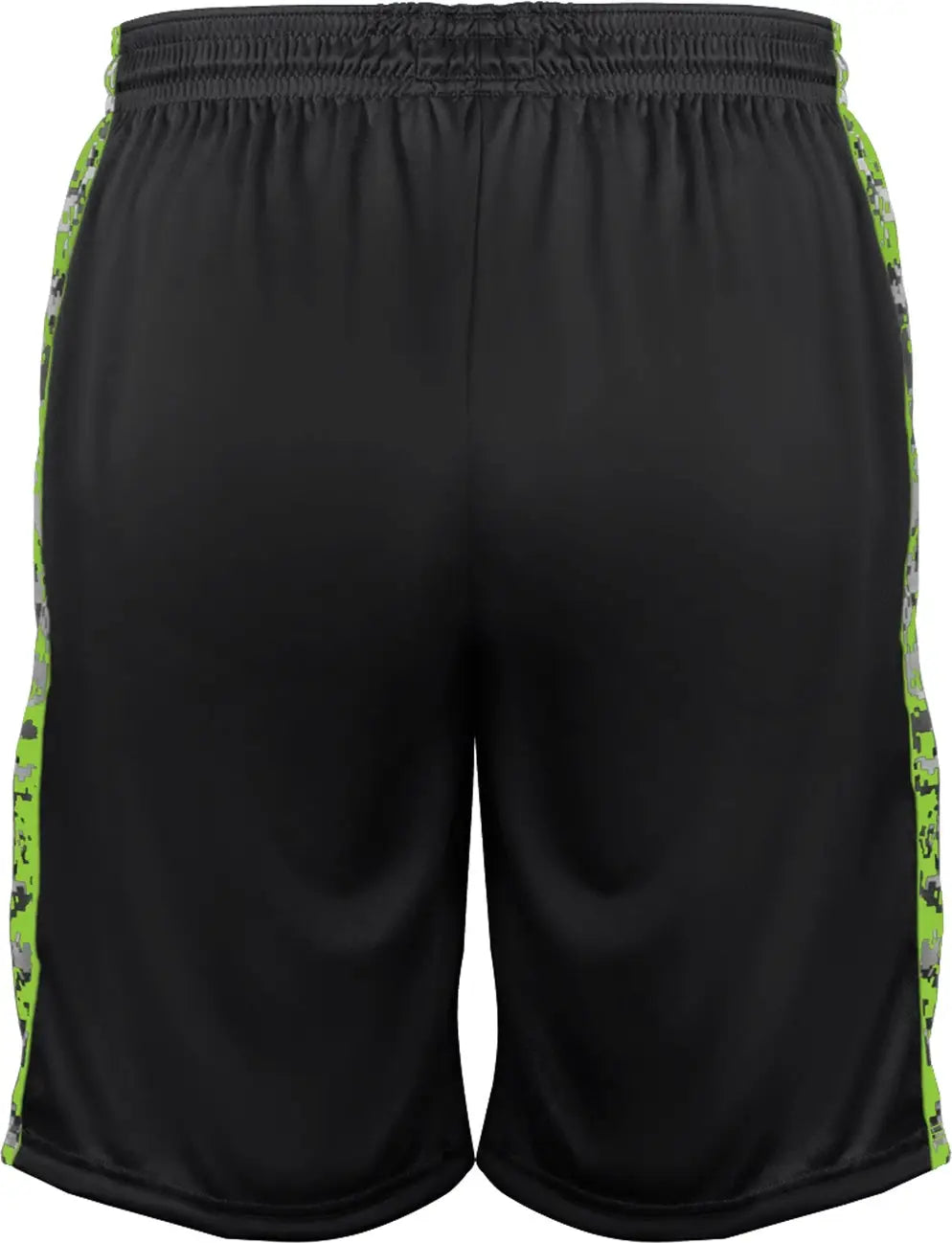 Badger Sport 4189 Digital Panel Short - Black Lime