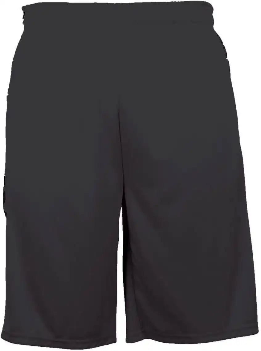 Badger Sport 4189 Digital Panel Short - Black White Camo