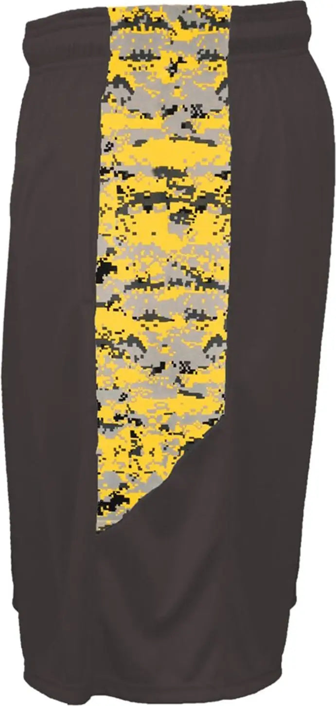 Badger Sport 4189 Digital Panel Short - Graphite Gold