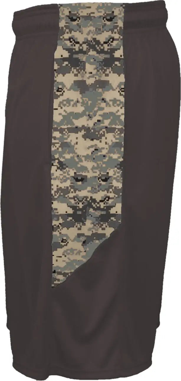 Badger Sport 4189 Digital Panel Short - Graphite Sand