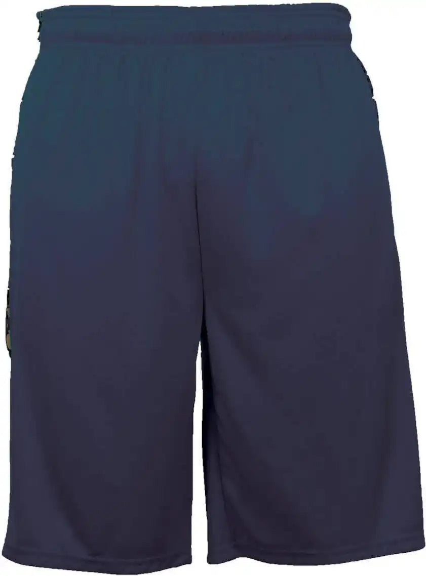 Badger Sport 4189 Digital Panel Short - Navy Camo