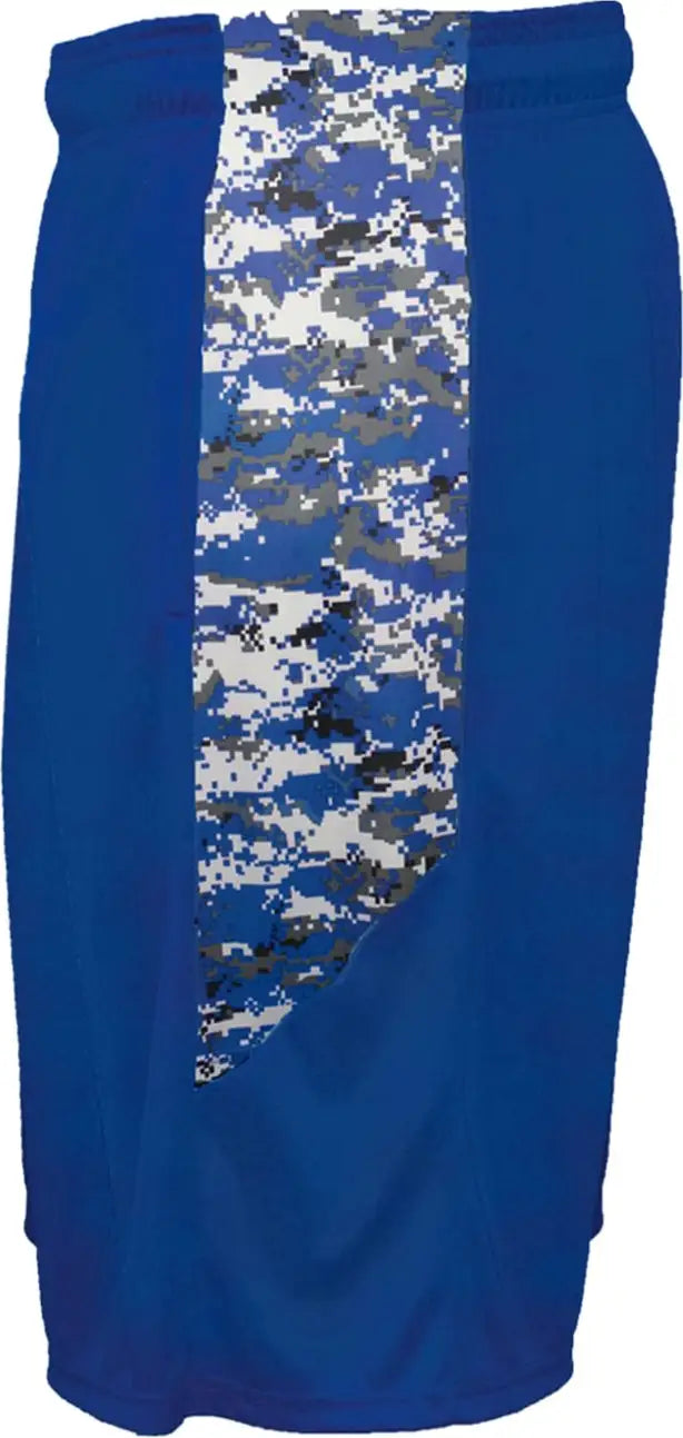 Badger Sport 4189 Digital Panel Short - Royal
