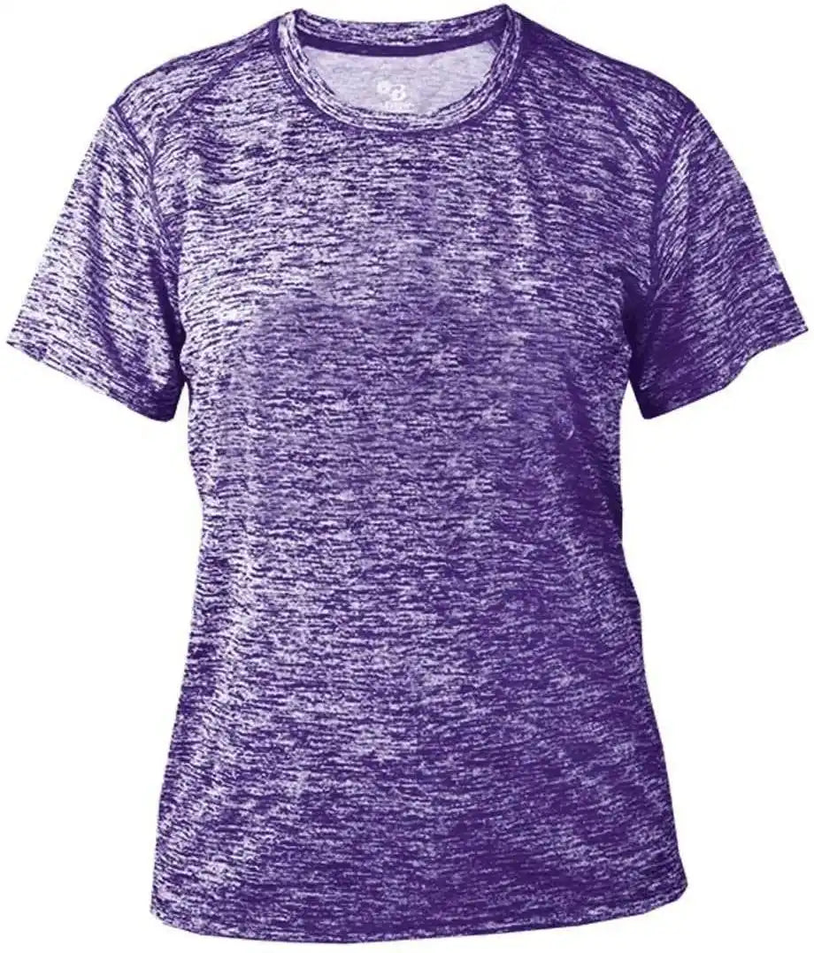 Badger Sport 4196 Blend Ladies Tee - Purple