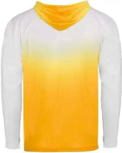 Badger Sport 4205 Ombre Hoodie Tee - Gold