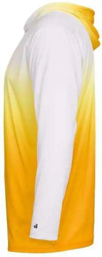 Badger Sport 4205 Ombre Hoodie Tee - Gold