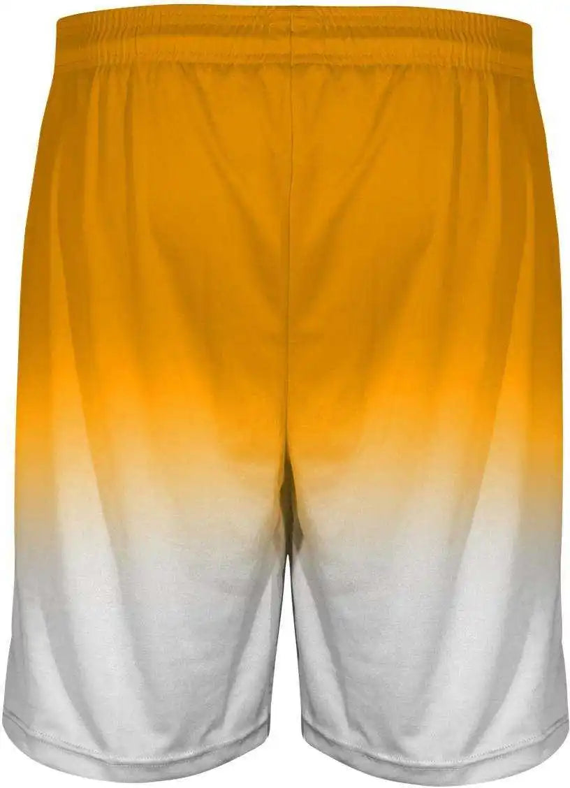Badger Sport 4206 Ombre Short - Gold White