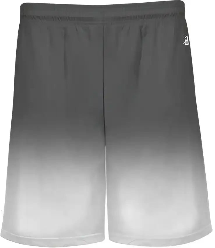 Badger Sport 4206 Ombre Short - Graphite White