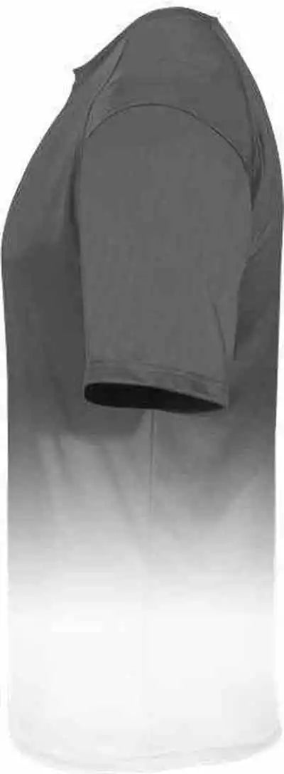 Badger Sport 4209 Reverse Ombre Tee - Graphite