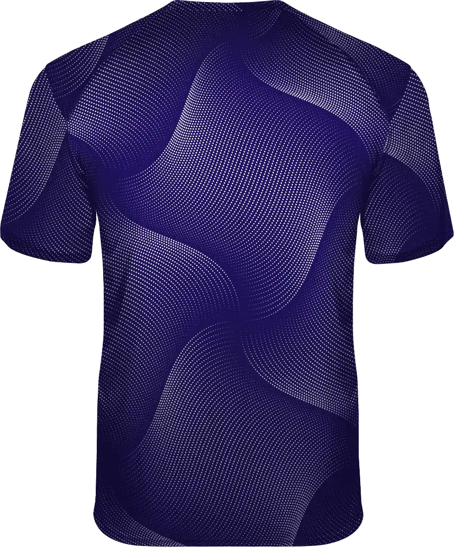Badger Sport 4213 Warp Tee Purple