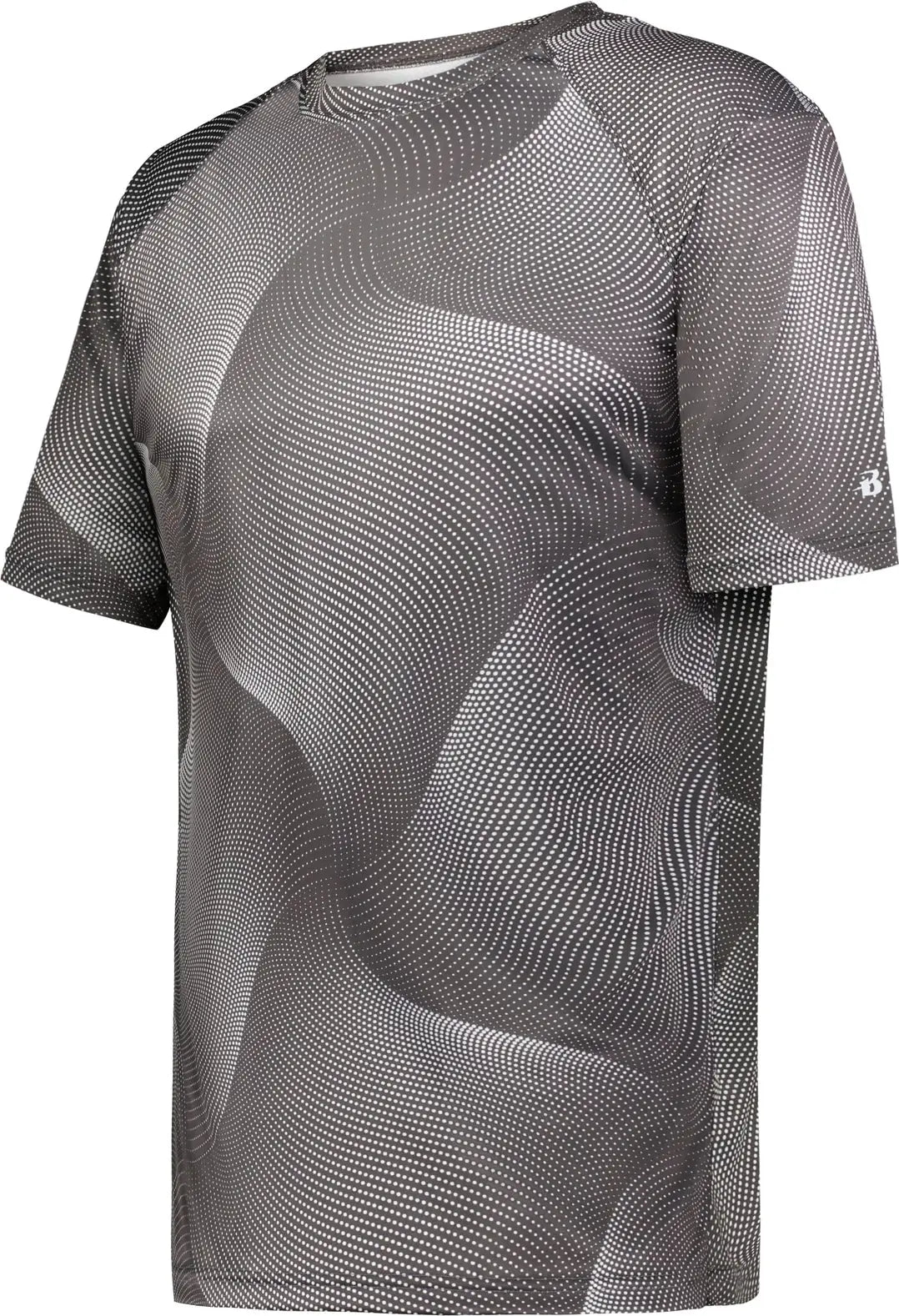 Badger Sport 421300 Warp Tee - Graphite - Dark Gray / Adult Xs