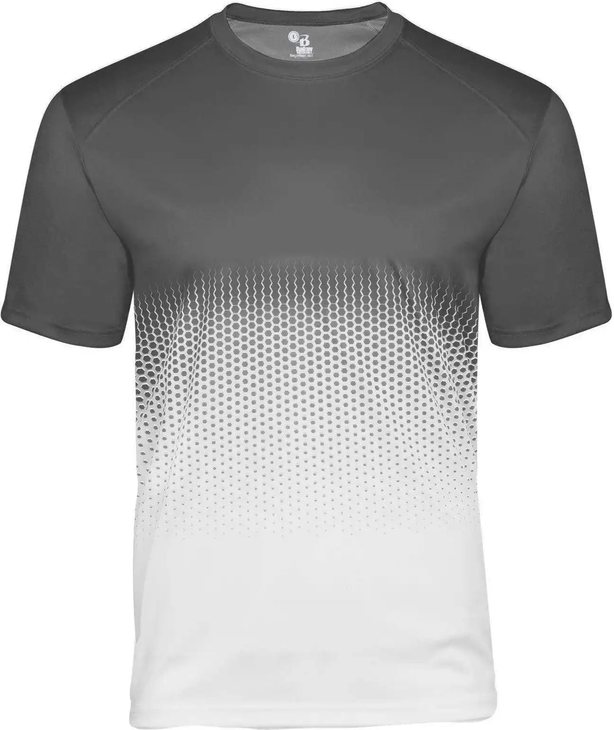 Badger Sport 4220 Hex 2.0 Tee - Graphite White