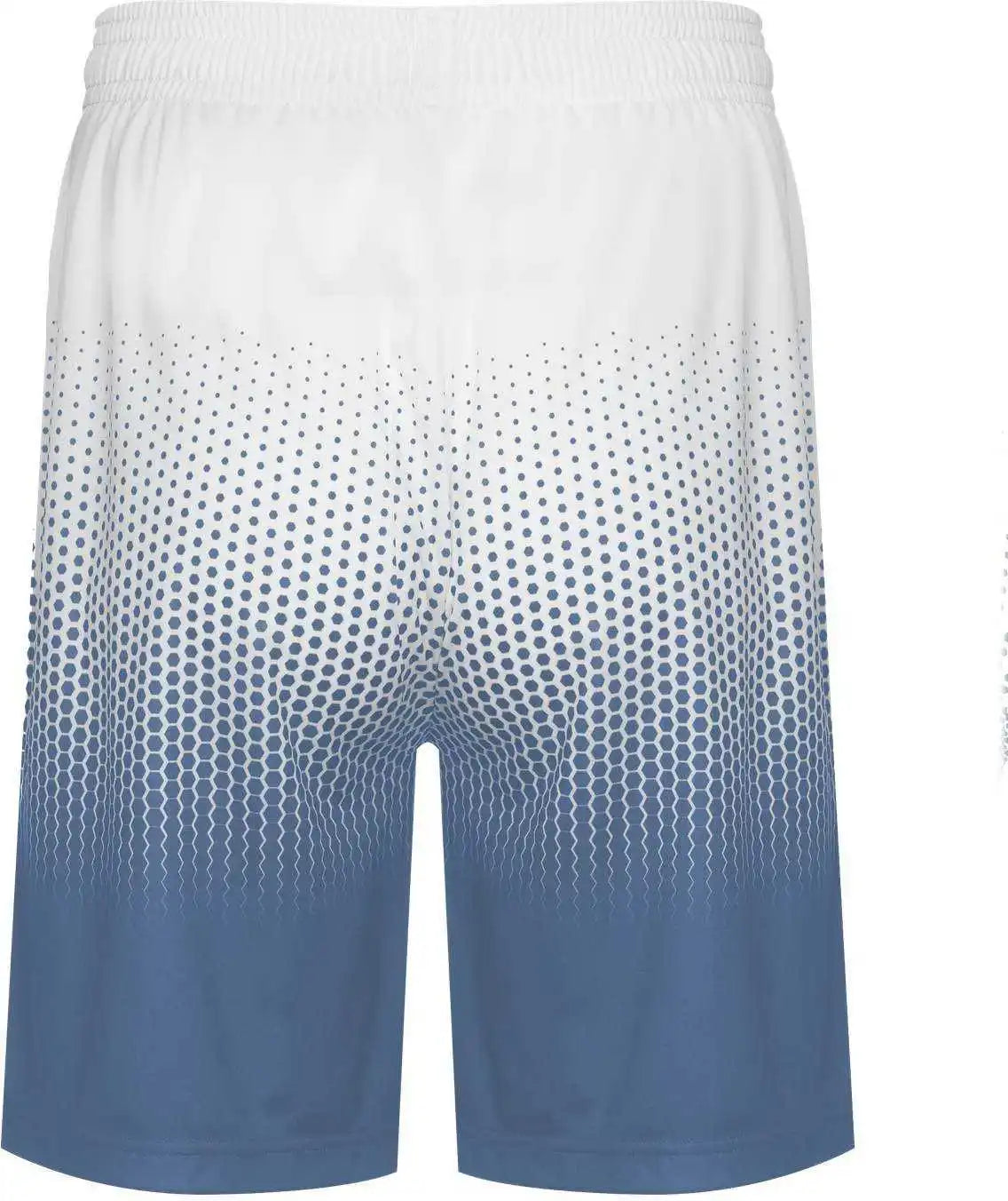 Badger Sport 4221 Hex 2.0 Short - Columbia Blue White