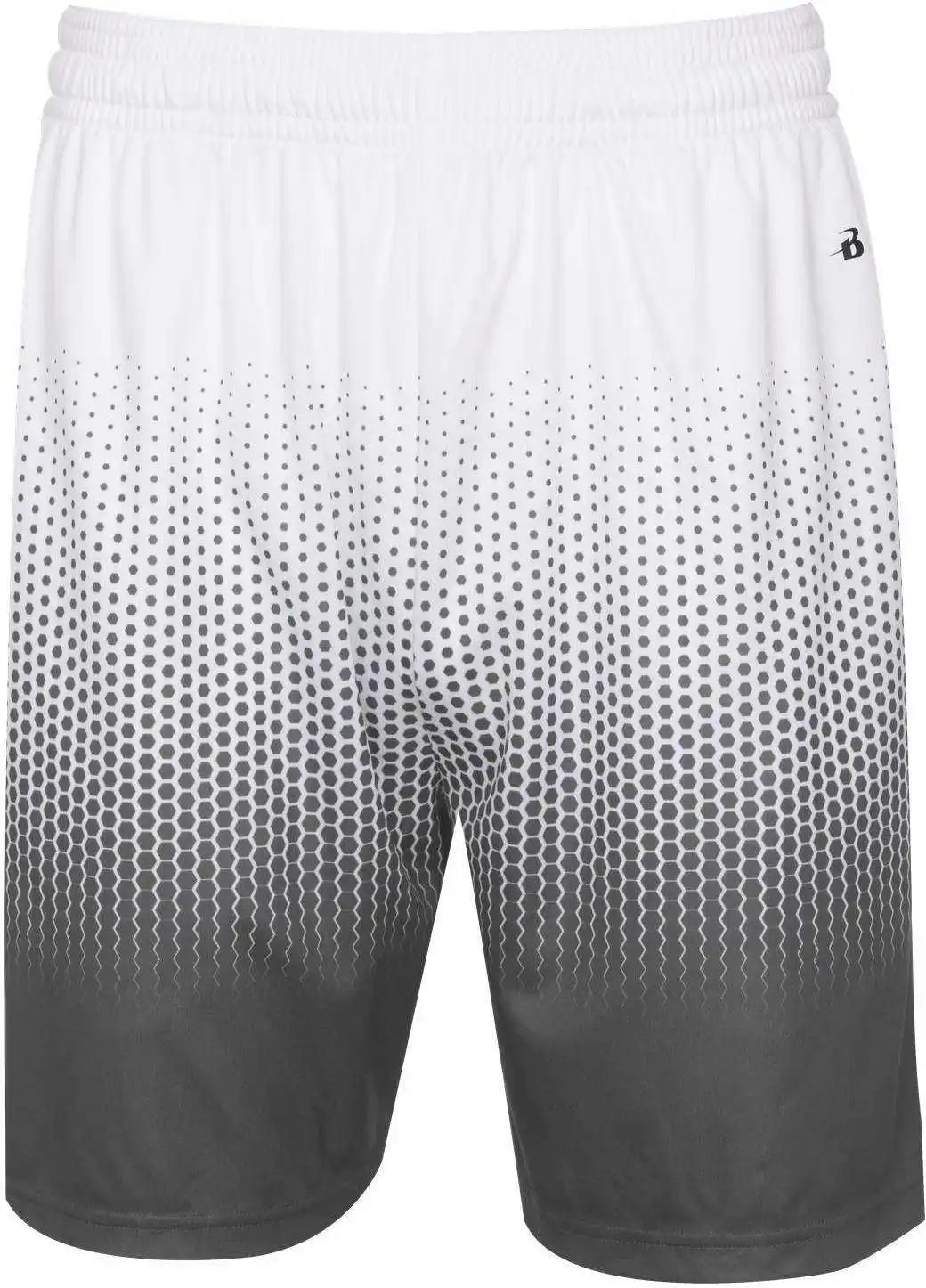 Badger Sport 4221 Hex 2.0 Short - Graphite White