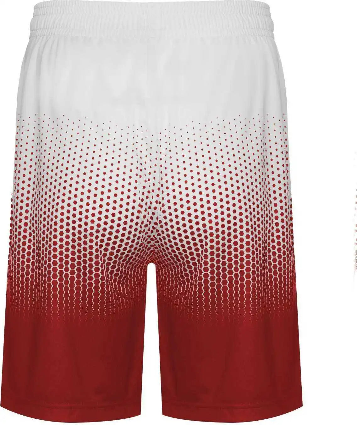 Badger Sport 4221 Hex 2.0 Short - Red White