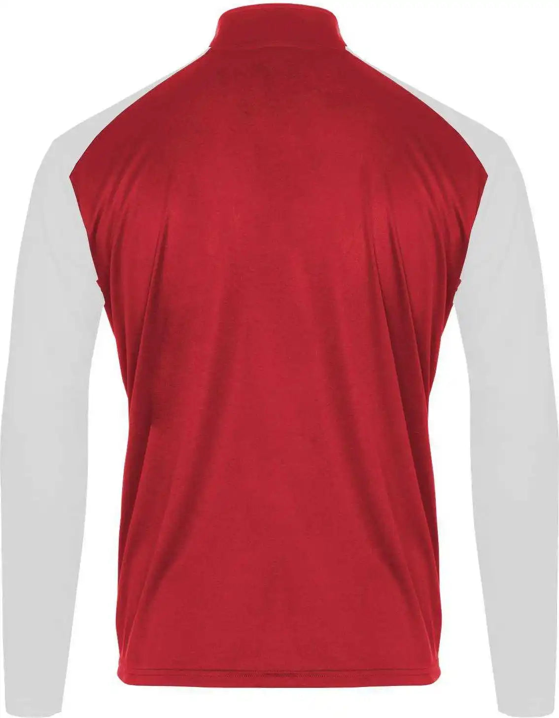 Badger Sport 4231 Breakout 1/4 Zip - Red White