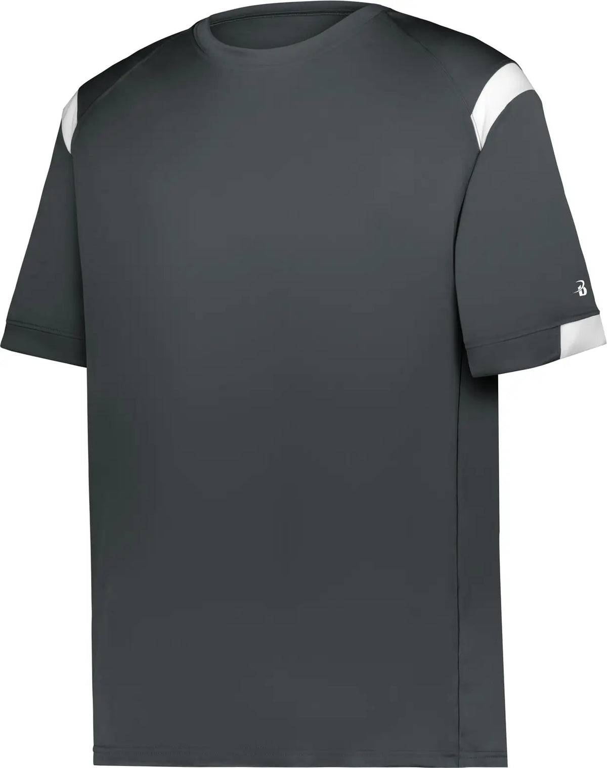 Badger Sport 4251 on the Rise Tee - Graphite White - Adult s