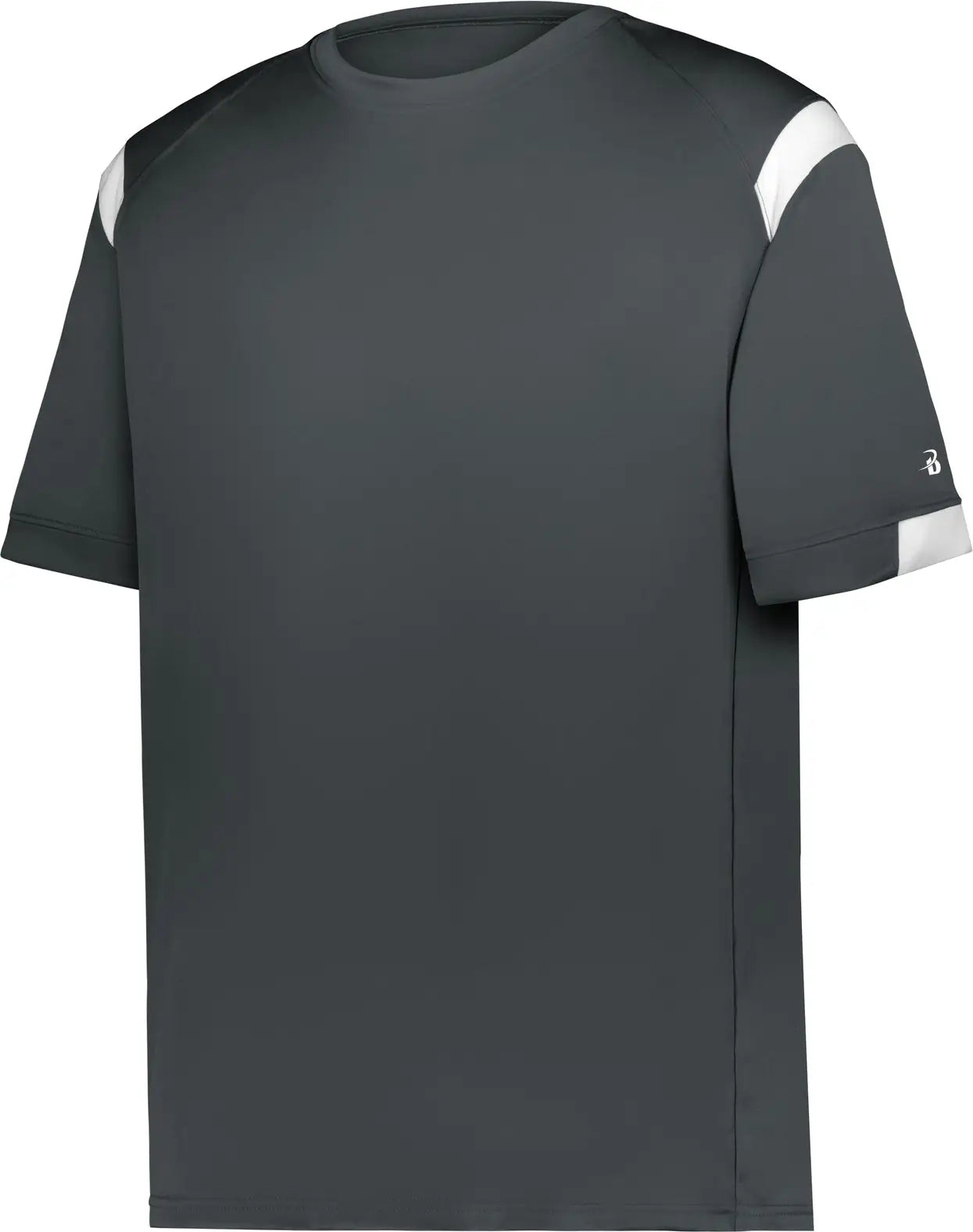 Badger Sport 4251 on the Rise Tee - Graphite White - Adult s