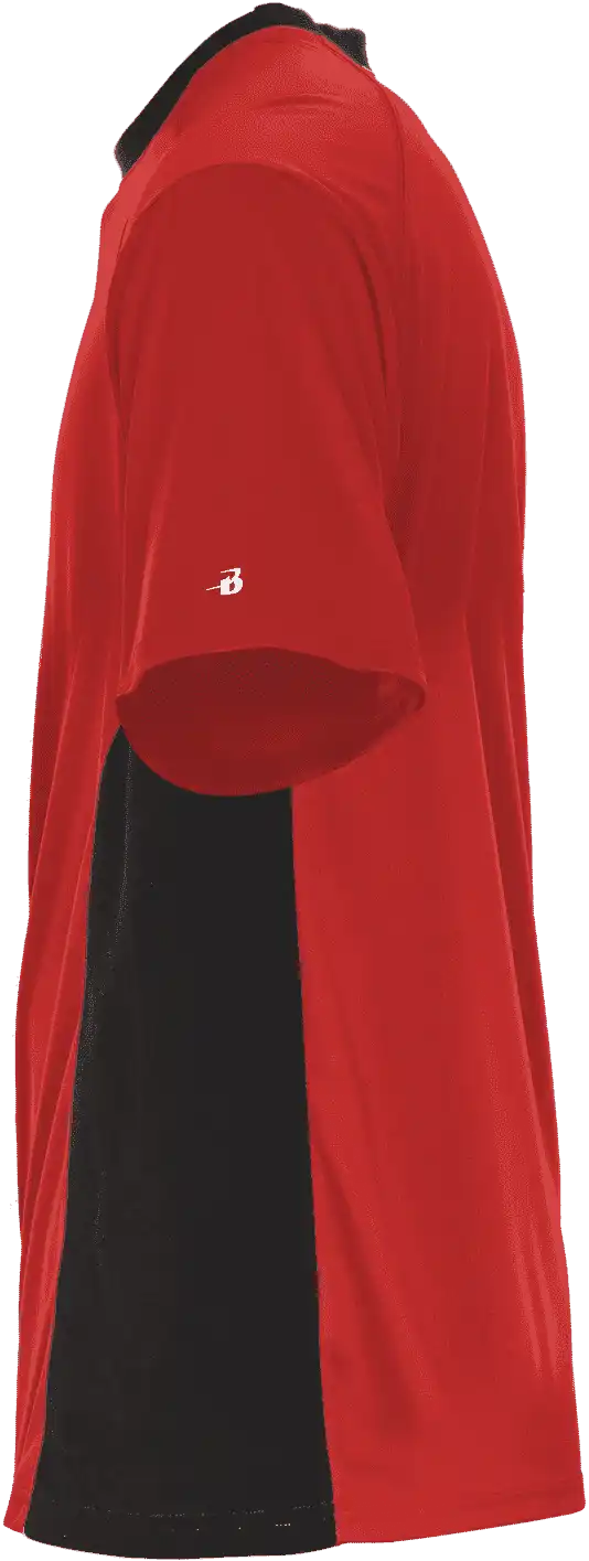 Badger Sport 426000 Sweatless Tee - Red Black