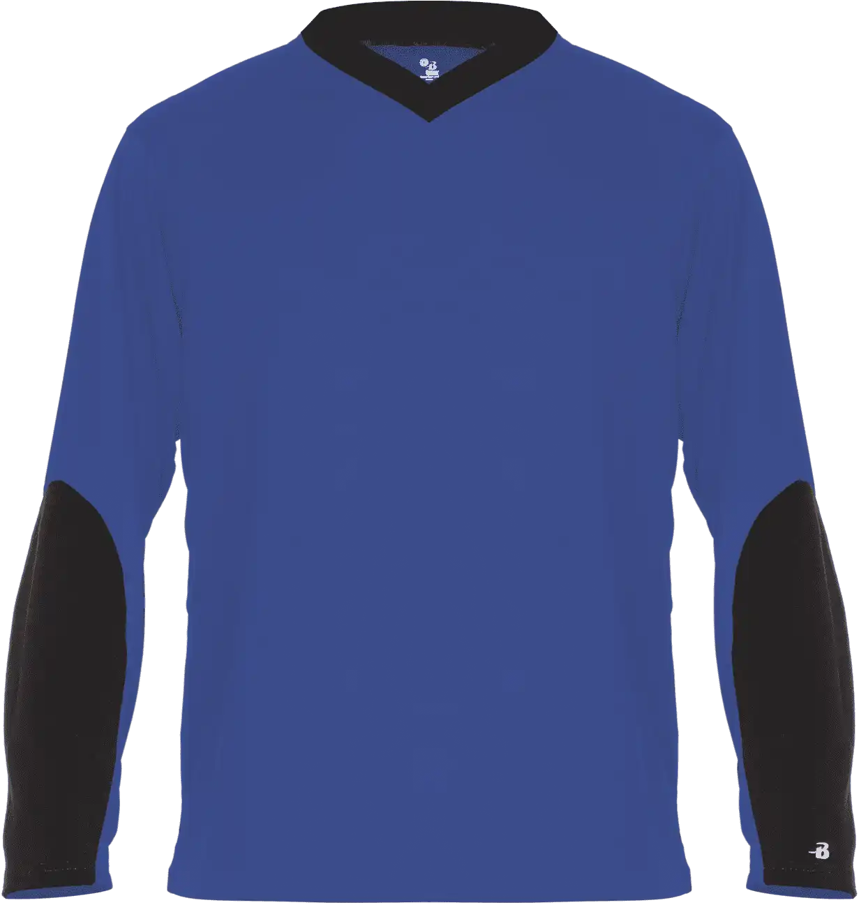 Badger Sport 426400 Sweatless Long Sleeve Tee - Royal Black