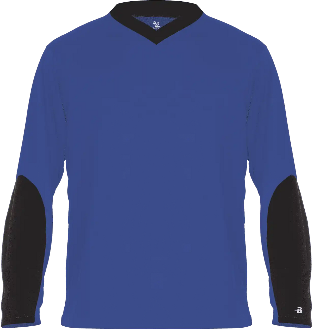 Badger Sport 426400 Sweatless Long Sleeve Tee - Royal Black
