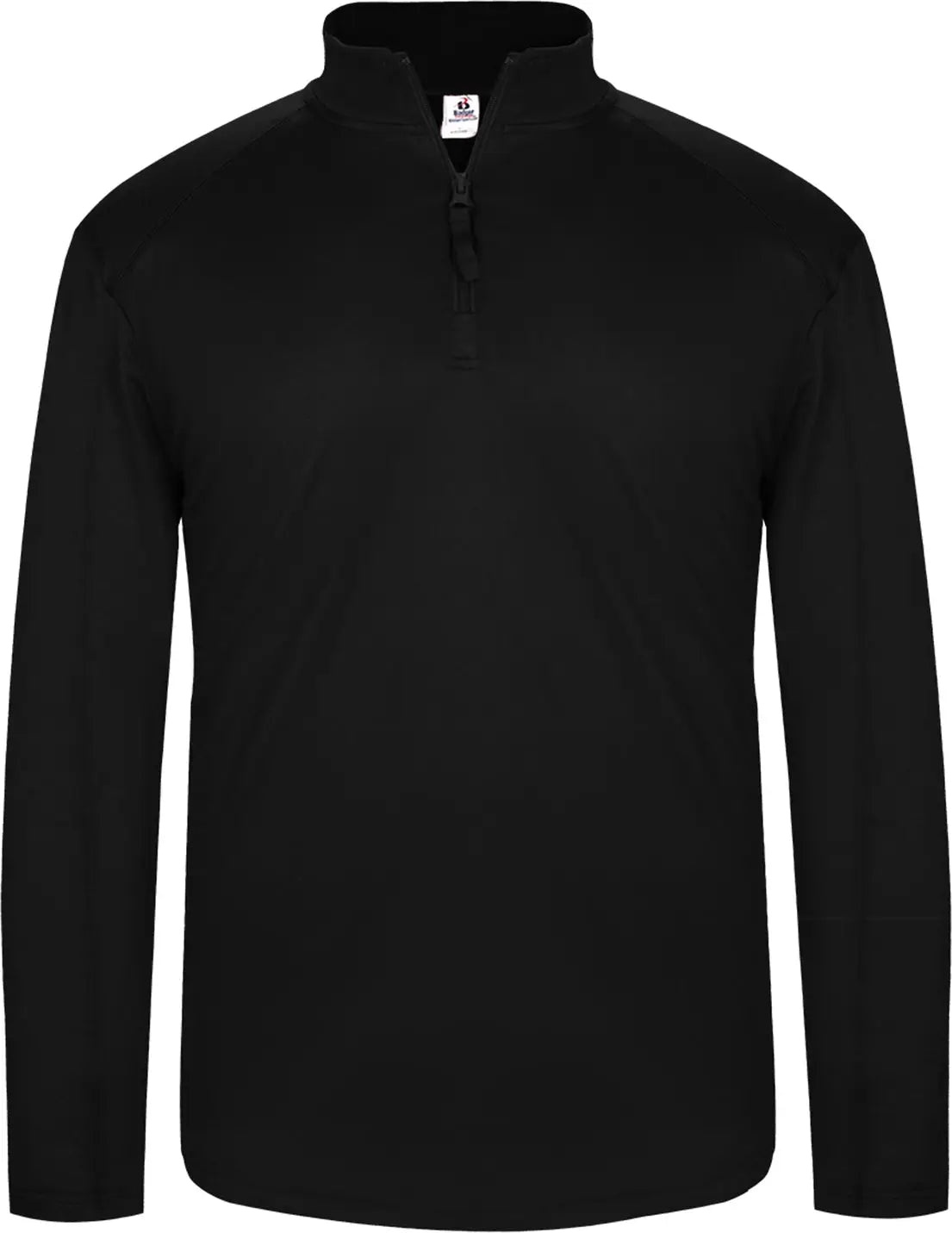 Badger Sport 4280 1/4-zip Lightweight Pullover - Black - Adult l