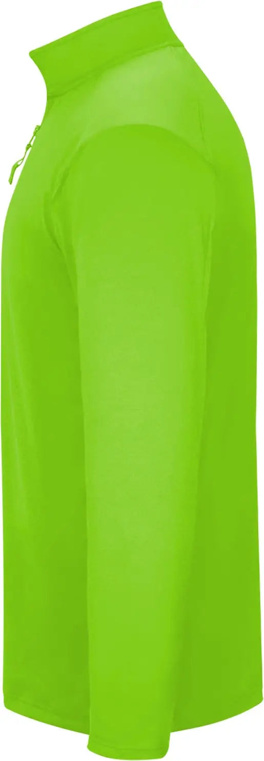 Badger Sport 4280 1/4-zip Lightweight Pullover - Lime