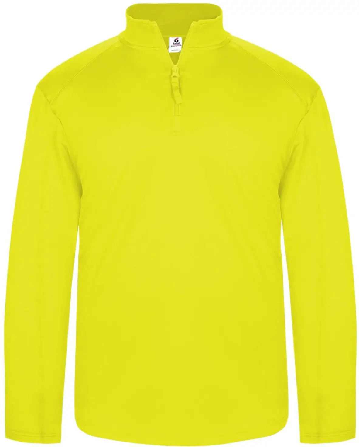 Badger Sport 4280 1/4-zip Lightweight Pullover - Safety Yellow