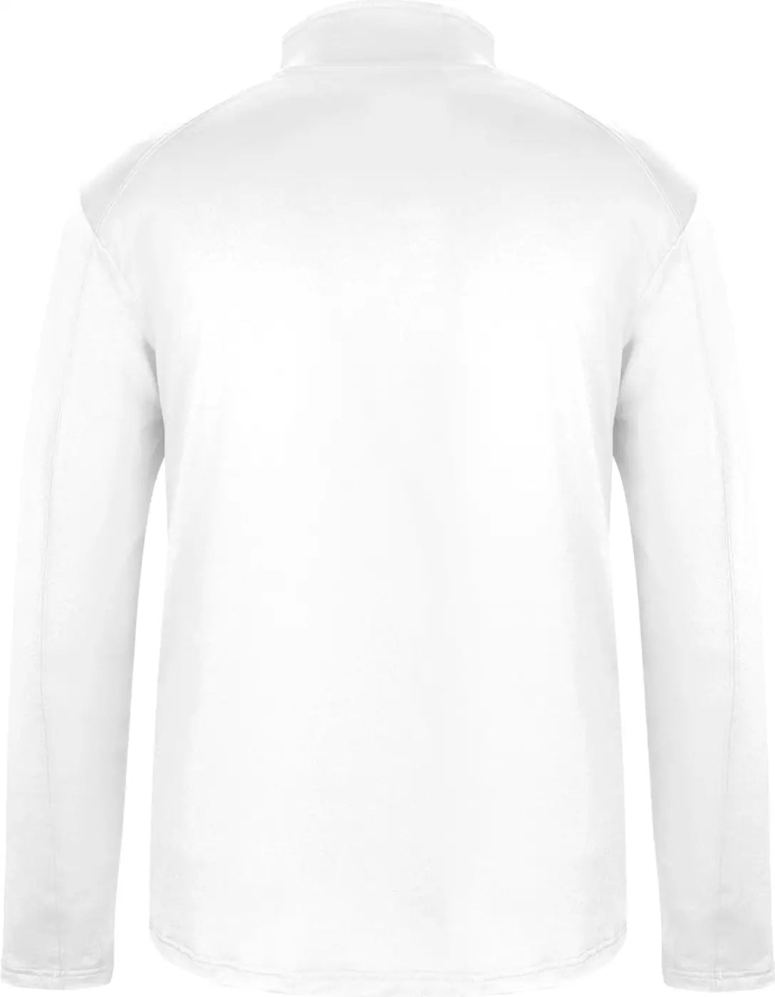 Badger Sport 4280 1/4-zip Lightweight Pullover - White