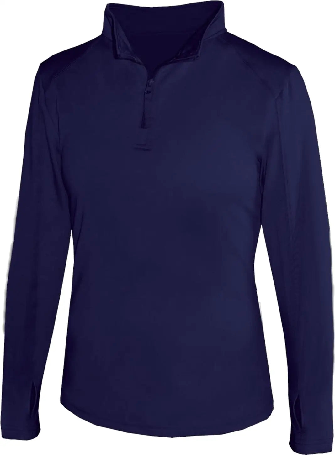 Badger Sport 4286 1/4-zip Ladies’ Lightweight Pullover - Navy - Ladies Xs