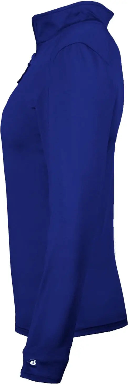 Badger Sport 4286 1/4-zip Ladies’ Lightweight Pullover - Royal