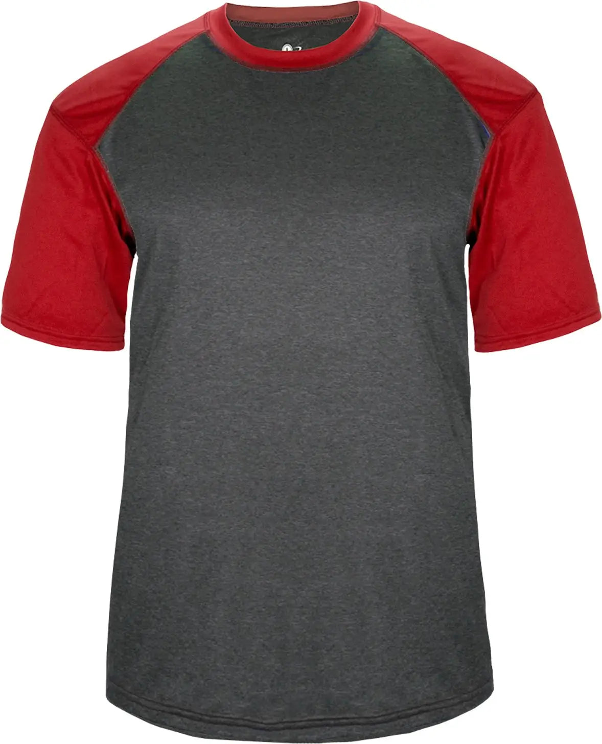 Badger Sport 4341 Heather Tee - Caht Red