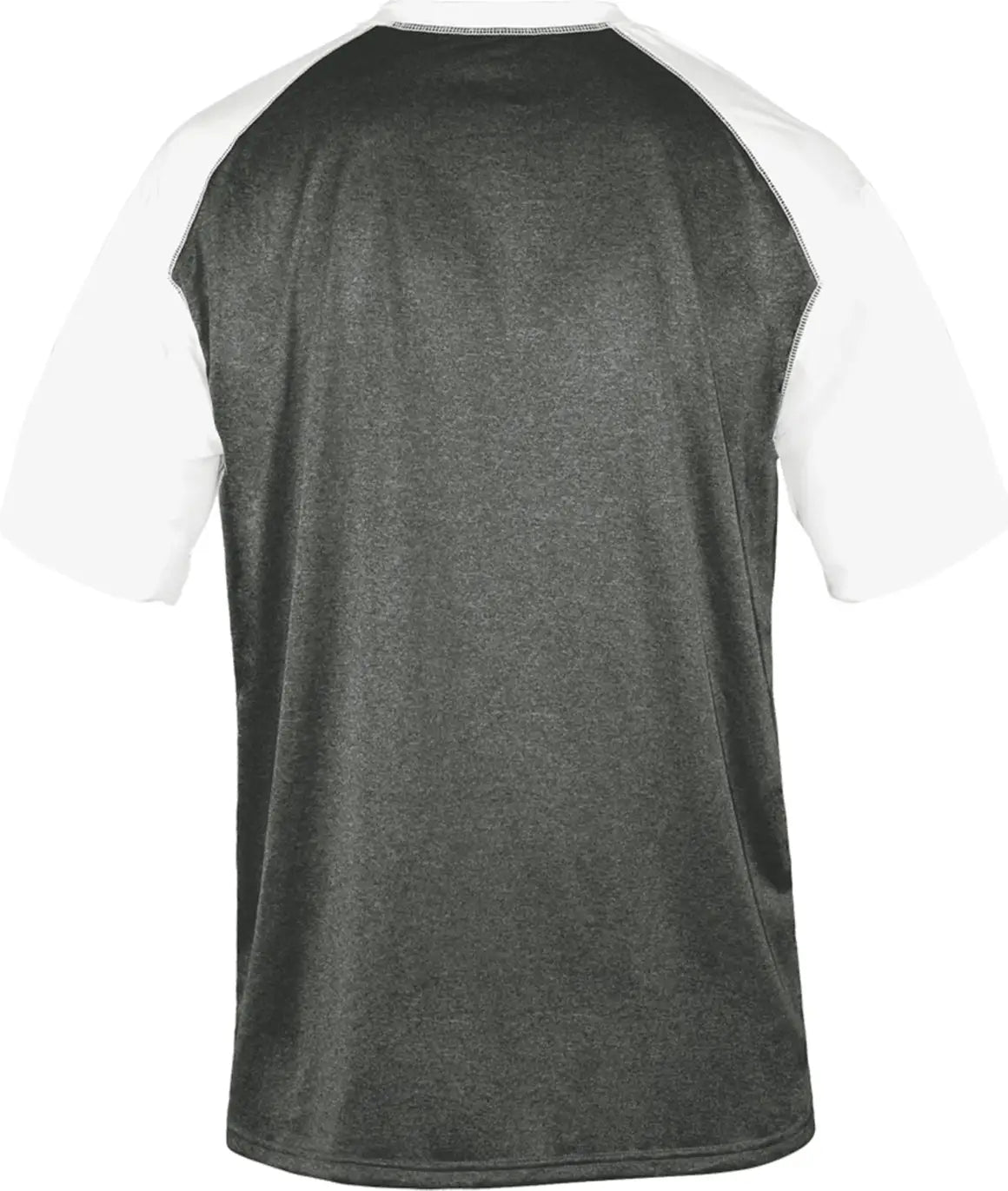 Badger Sport 4341 Heather Tee - Caht White