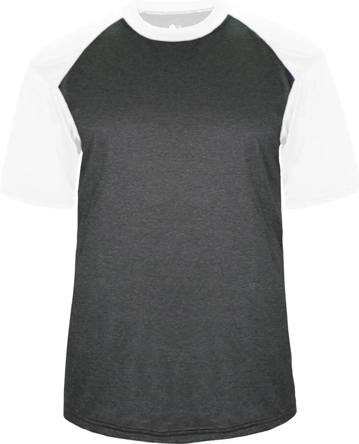 Badger Sport 4341 Heather Tee - Caht White