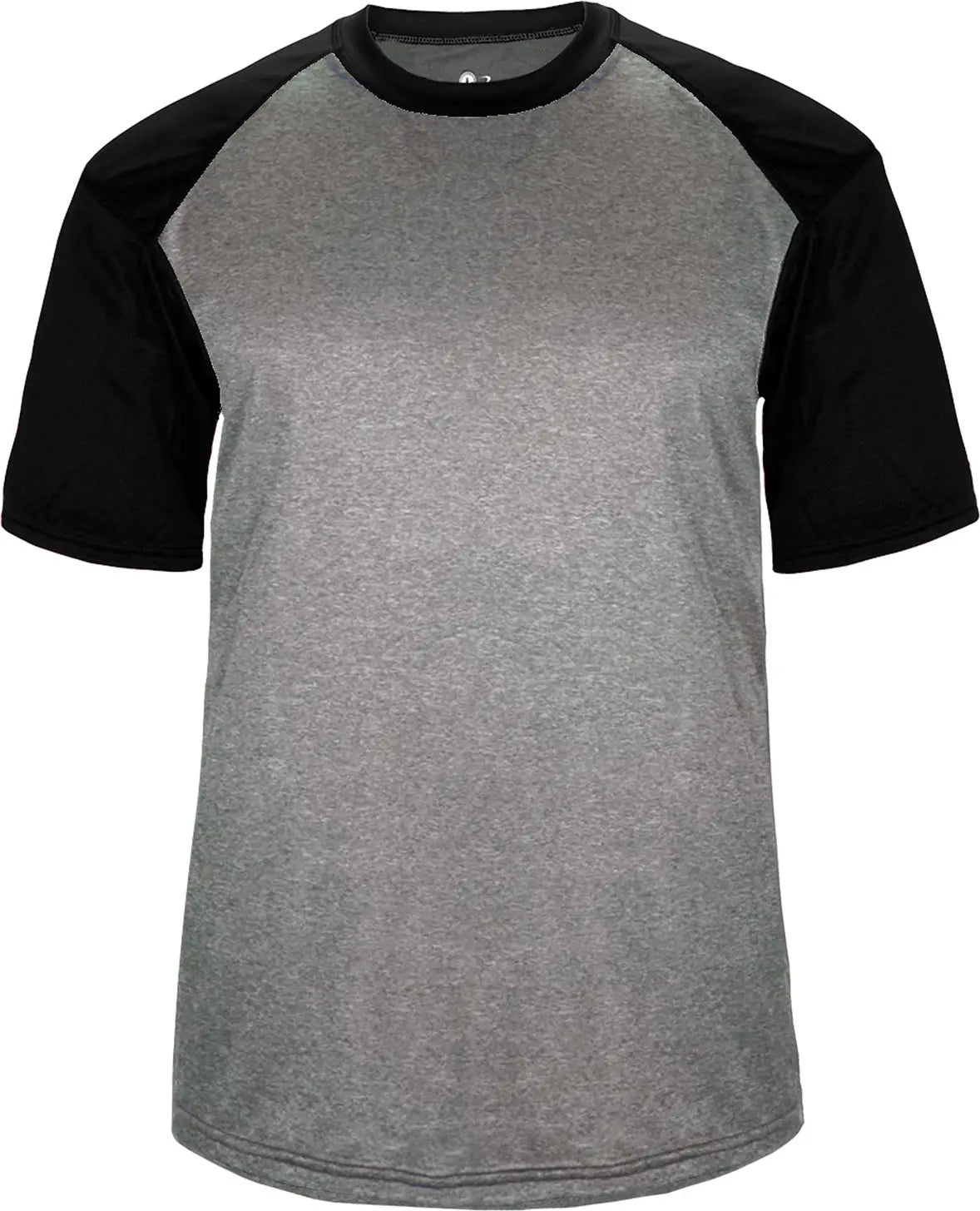 Badger Sport 4341 Heather Tee - Stht Black - Adult Xs