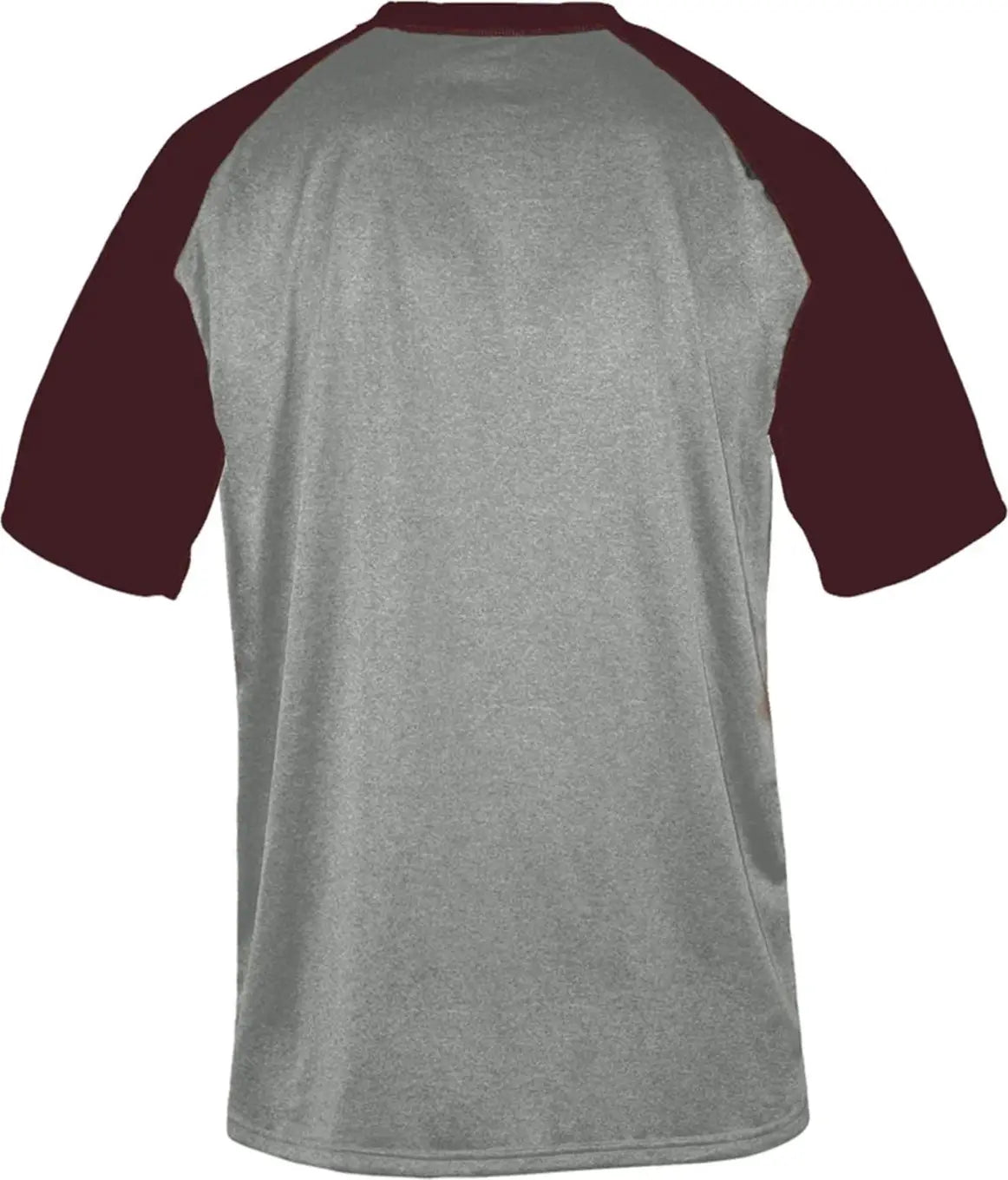 Badger Sport 4341 Heather Tee - Stht Maroon