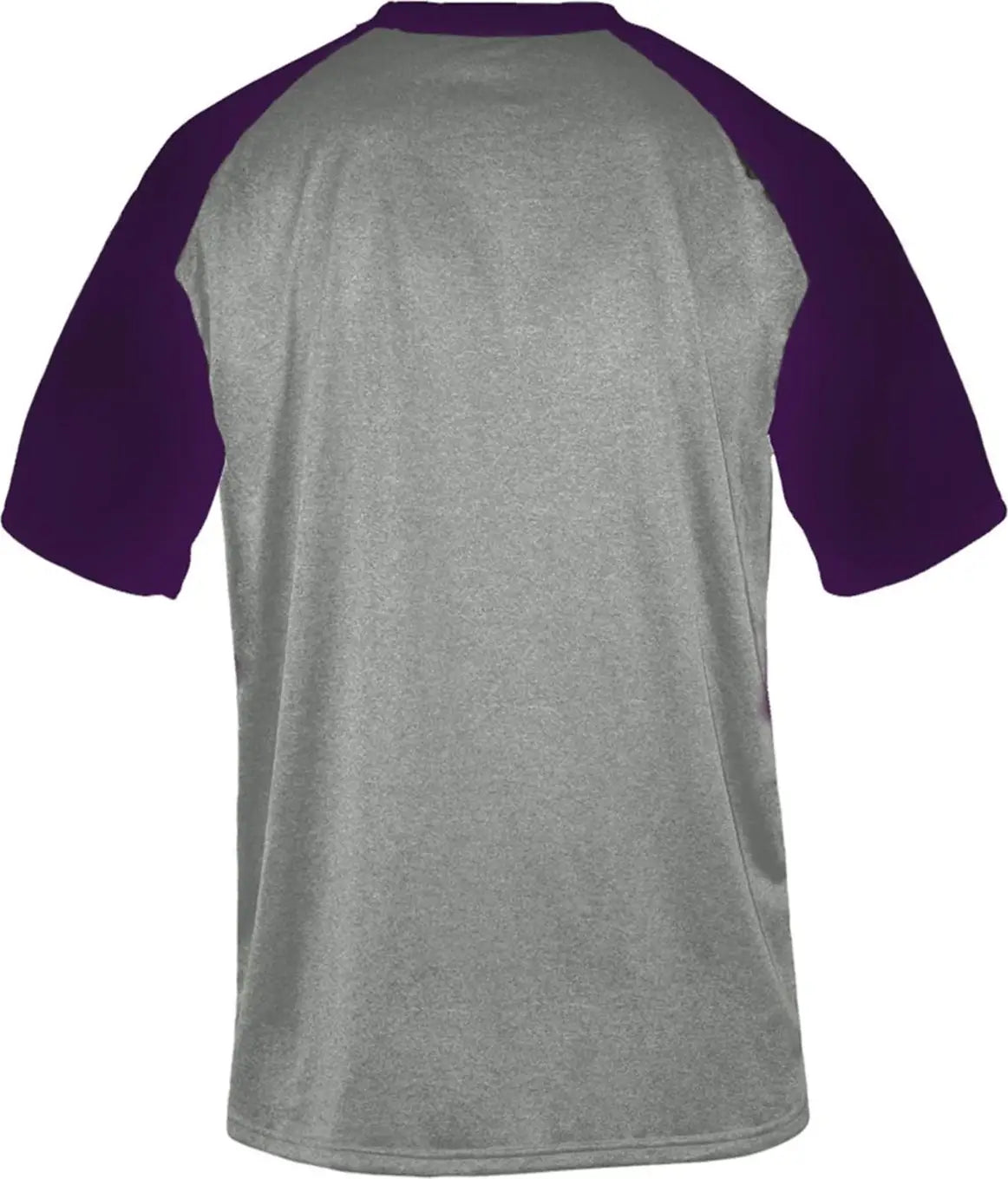 Badger Sport 4341 Heather Tee - Stht Purple