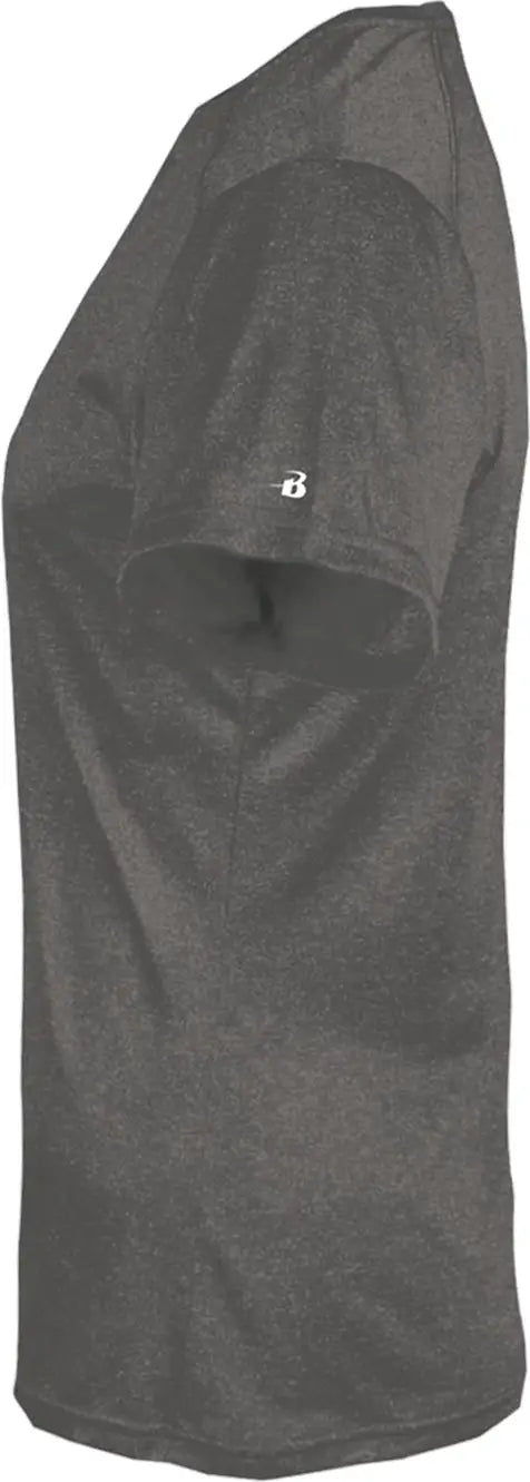 Badger Sport 4362 Pro Heather Ladies’ V-neck Tee - Caht