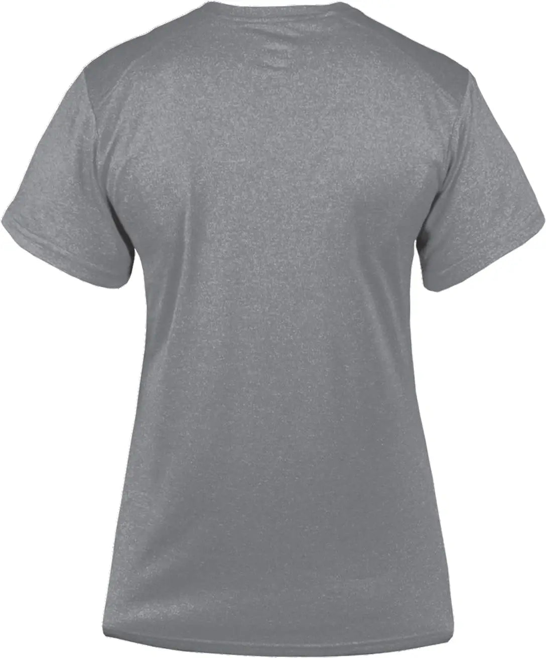 Badger Sport 4362 Pro Heather Ladies’ V-neck Tee - Stht - Ladies s