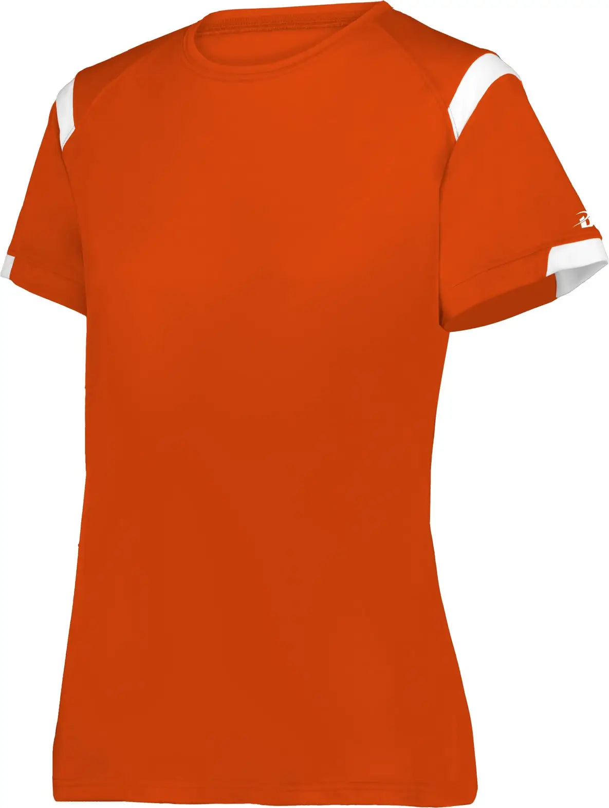 Badger Sport 438000 Ladies on the Rise Tee - Bright Orange White - Xs