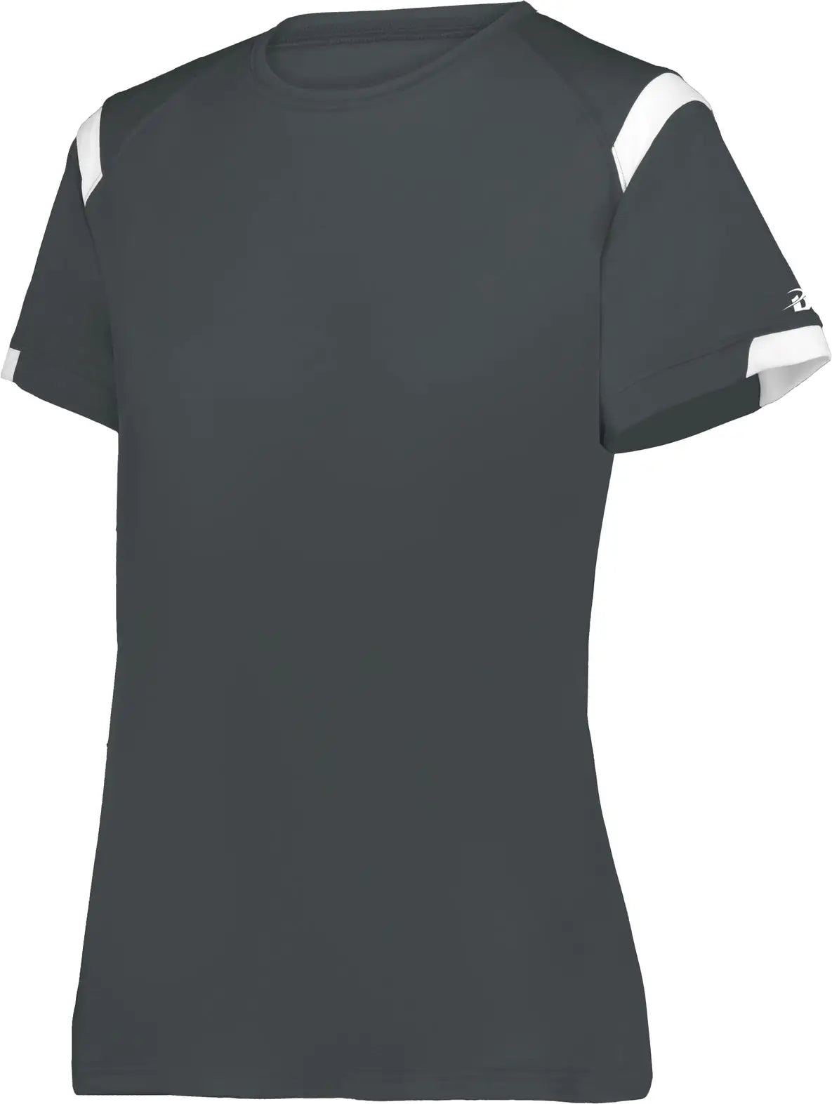 Badger Sport 438000 Ladies on the Rise Tee - Graphite White