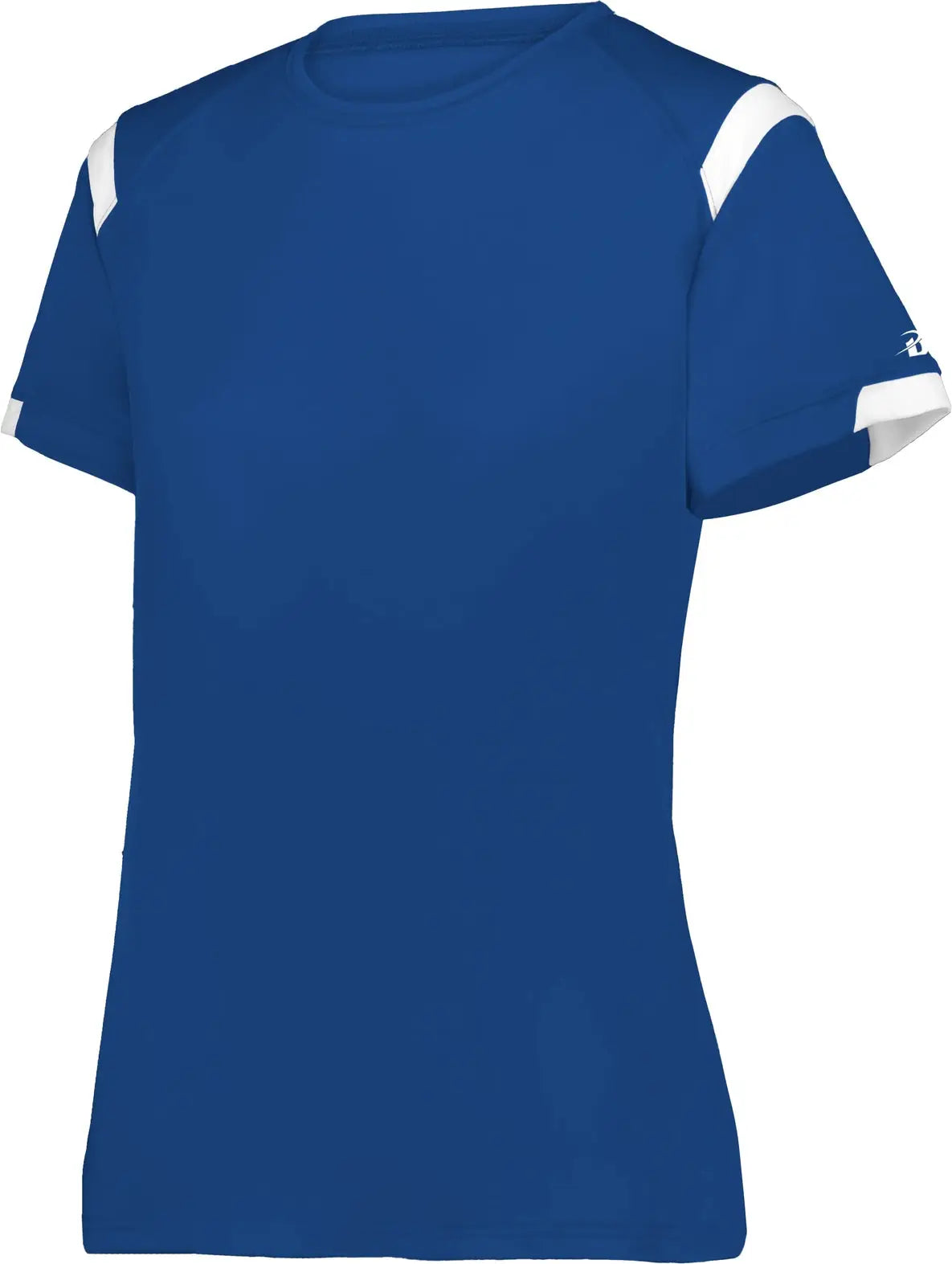 Badger Sport 438000 Ladies on the Rise Tee - Royal White